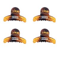 Soho® Mini Tortoise Hårklemmer - 4 pk